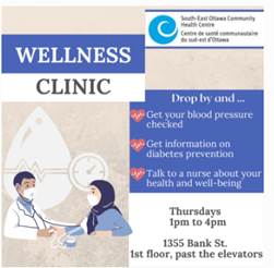 Flyer for Wellness Clinic