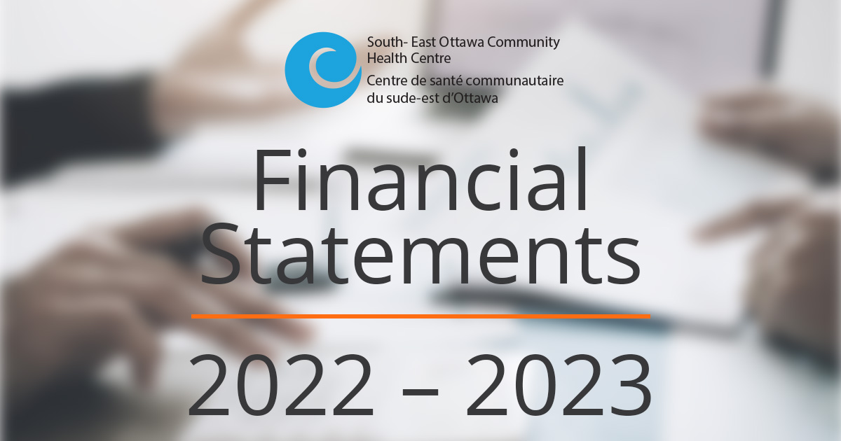 cover page for financial statements for 2022